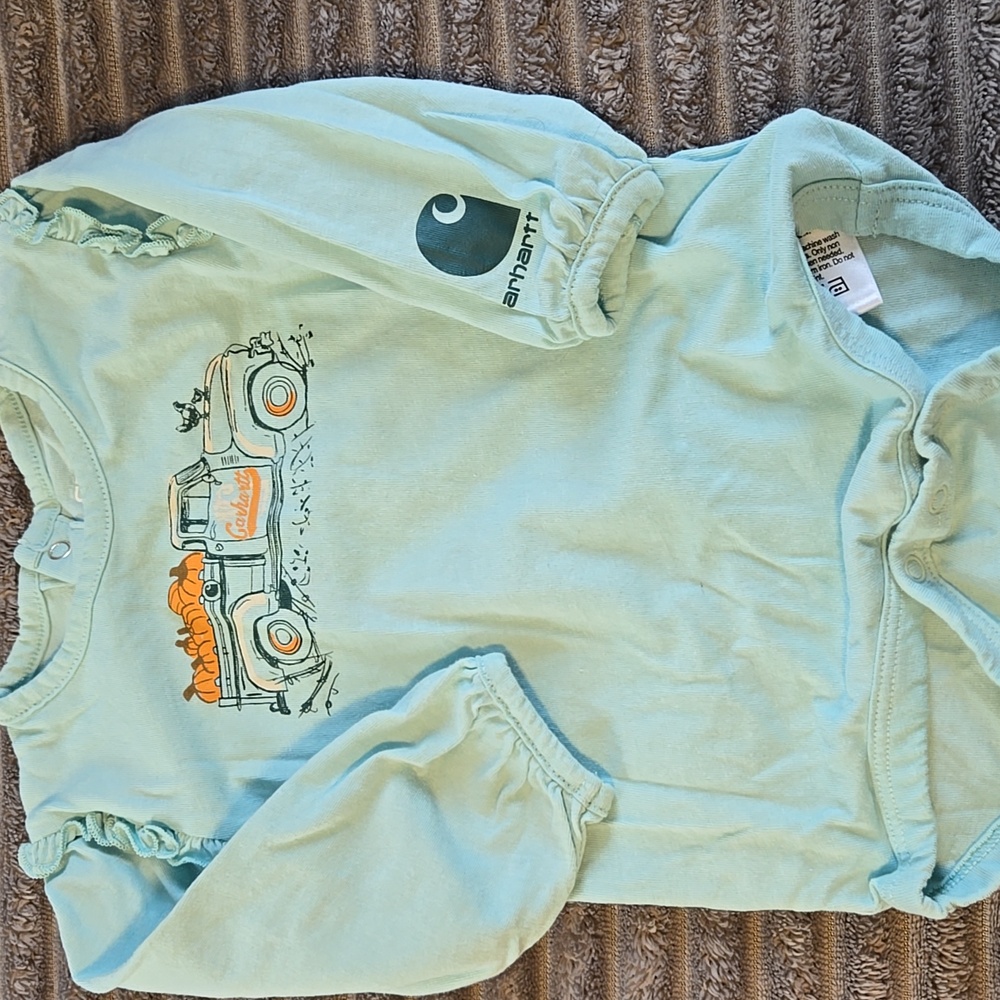 Girls fall carhartt onsies